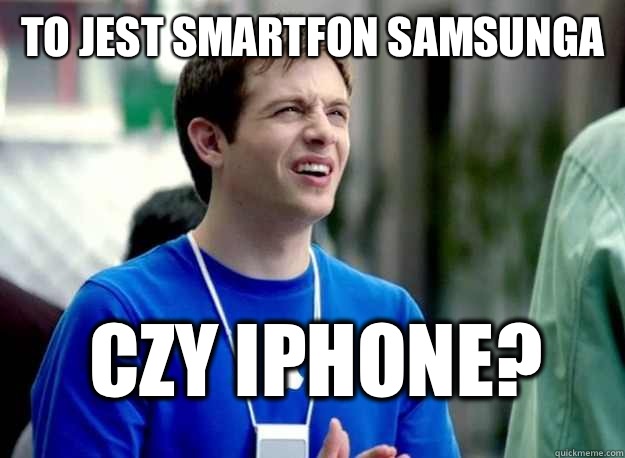 To jest smartfon Samsunga czy iPhone?  Mac Guy