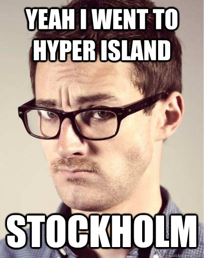 Yeah I went to hyper island Stockholm  Junior Art Director
