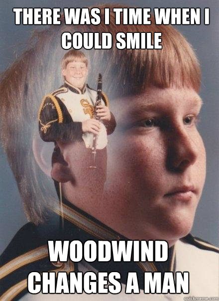 There was i time when i could smile Woodwind changes a man  PTSD Clarinet Boy