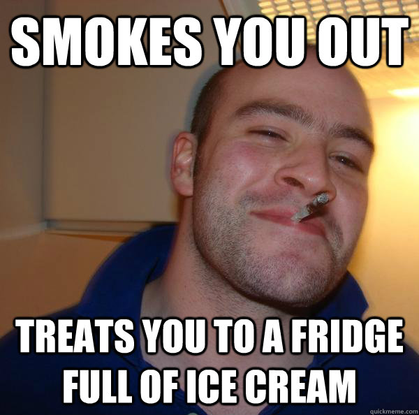 smokes you out treats you to a fridge full of ice cream - smokes you out treats you to a fridge full of ice cream  Misc