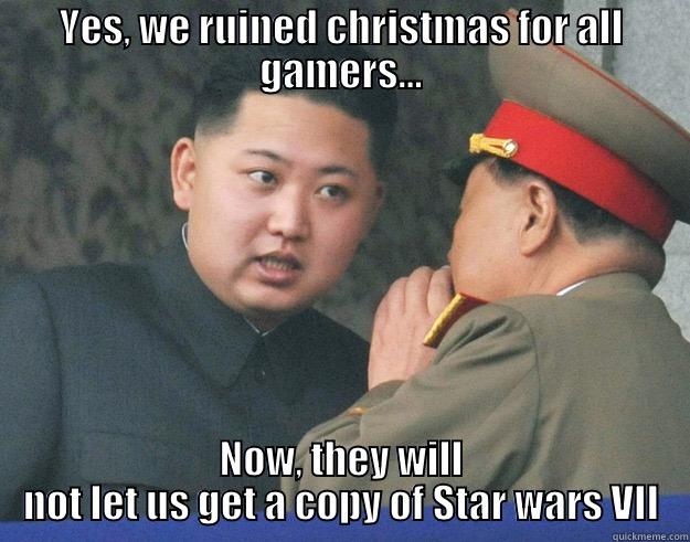 PNSXBOX Nativity - YES, WE RUINED CHRISTMAS FOR ALL GAMERS... NOW, THEY WILL NOT LET US GET A COPY OF STAR WARS VII Hungry Kim Jong Un