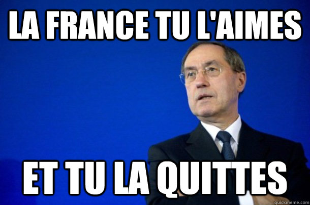 LA FRance tu l'aimes et tu la quittes  FNUMP