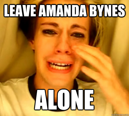 Leave Amanda bynes alone  Chris Crocker