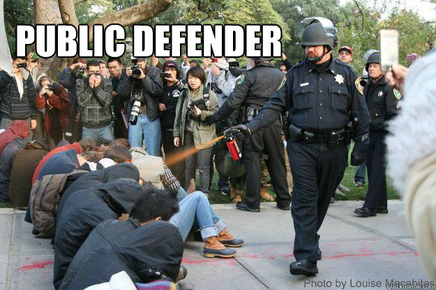 Public Defender  - Public Defender   UC Davis Police