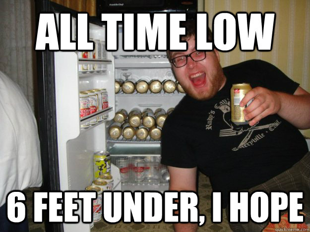 All Time Low 6 feet under, I hope  