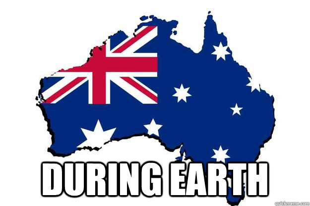 DURING EARTH - DURING EARTH  Australia