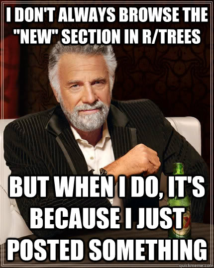 I don't always browse the 