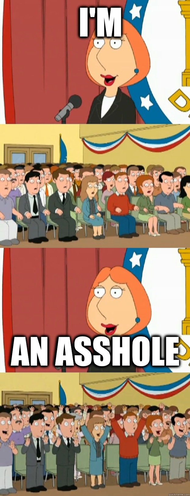 I'm An Asshole  Lois Griffin