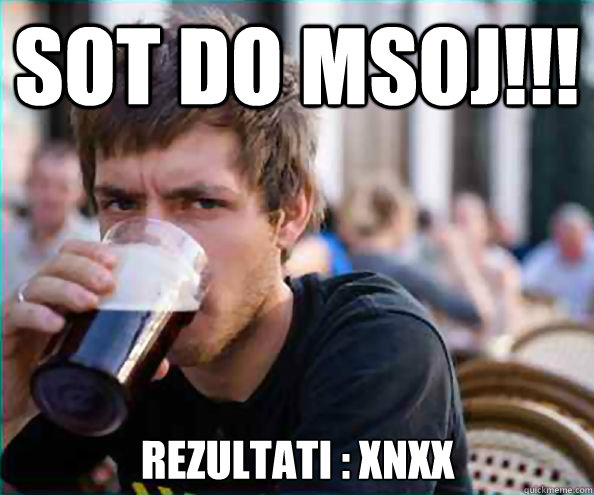 Sot do msoj!!! Rezultati : xnxx  Lazy College Senior