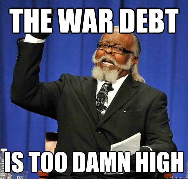 The war debt Is too damn high  Jimmy McMillan