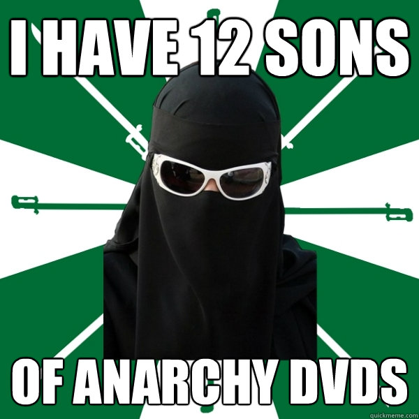 I have 12 sons of anarchy dvds  