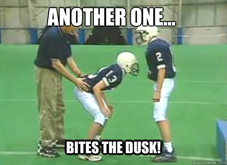 Another one... bites the dusk! - Another one... bites the dusk!  Jerry Sandusky