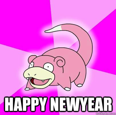  Happy NewYear  Slowpoke