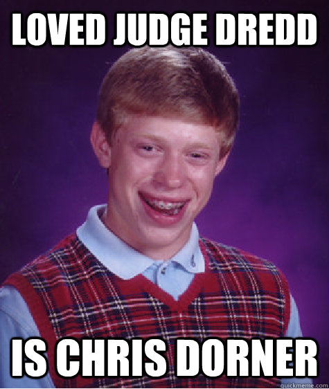 Loved Judge Dredd Is Chris Dorner  Badluckbrian