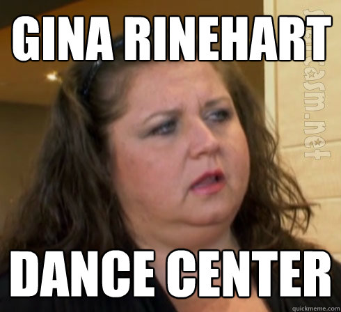 Gina Rinehart Dance Center  dance moms