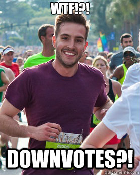 WTF!?! DOWNVOTES?!  Ridiculously photogenic guy