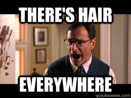 THERE'S HAIR EVERYWHERE - THERE'S HAIR EVERYWHERE  Theres hair everywhere