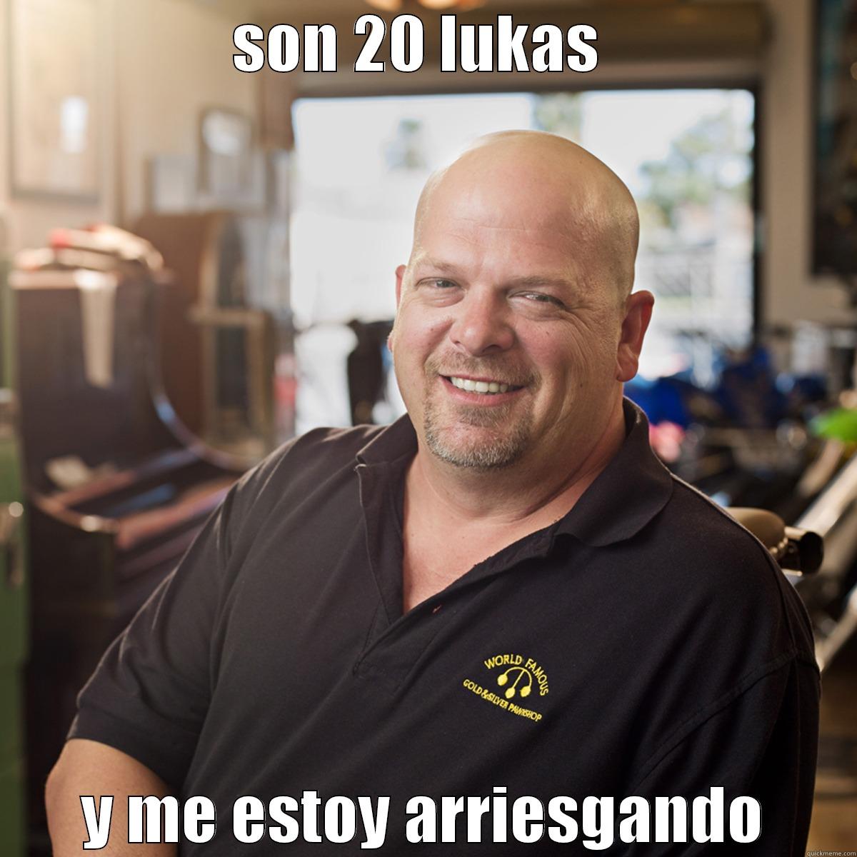 SON 20 LUKAS  Y ME ESTOY ARRIESGANDO Misc