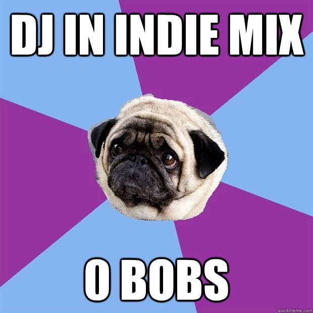 DJ in INDIE MIX 0 bobs  Lonely Pug