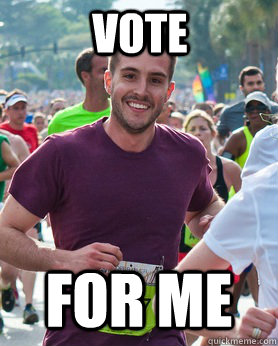 Vote  For ME  Ridiculously photogenic guy