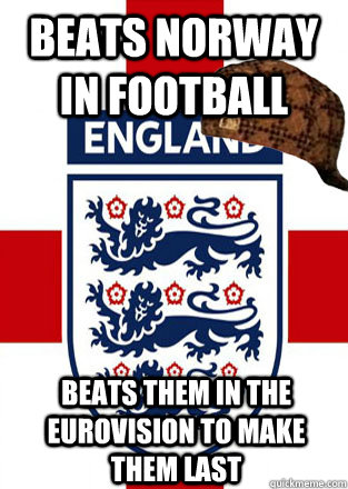 Beats Norway in football Beats them in the Eurovision to make them last - Beats Norway in football Beats them in the Eurovision to make them last  Misc
