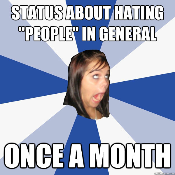 status about hating 