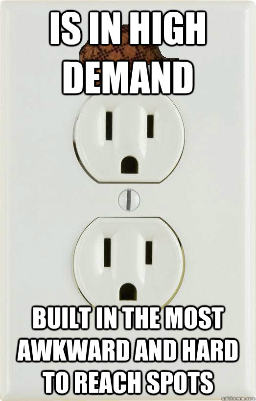 Is in high demand Built in the most awkward and hard to reach spots  Scumbag Outlet