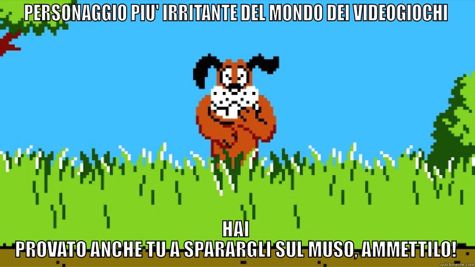 PERSONAGGIO PIU' IRRITANTE DEL MONDO DEI VIDEOGIOCHI HAI PROVATO ANCHE TU A SPARARGLI SUL MUSO, AMMETTILO! Misc