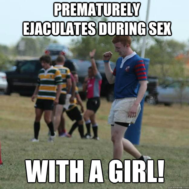 Prematurely Ejaculates During Sex  With a Girl!  Success Ginger
