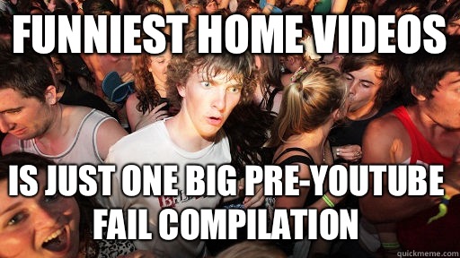 Funniest Home Videos Is just one big pre-YouTube fail compilation  Sudden Clarity Clarence