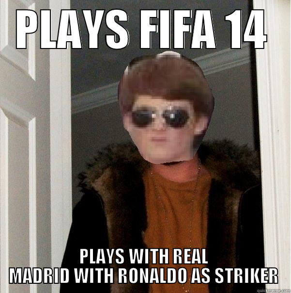 PLAYS FIFA 14 PLAYS WITH REAL MADRID WITH RONALDO AS STRIKER Misc