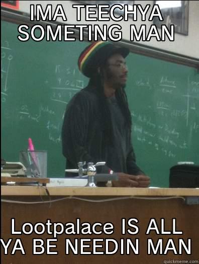 whistleblower fired gets references - IMA TEECHYA SOMETING MAN LOOTPALACE IS ALL YA BE NEEDIN MAN Rasta Science Teacher