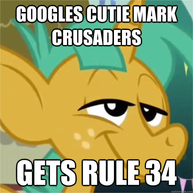 googles cutie mark crusaders gets rule 34 - googles cutie mark crusaders gets rule 34  Bad Luck Brony