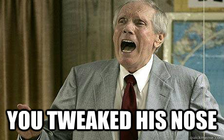  You tweaked his nose  Hypocrite Fred Phelps