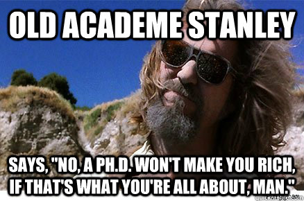 Old Academe Stanley Says, 