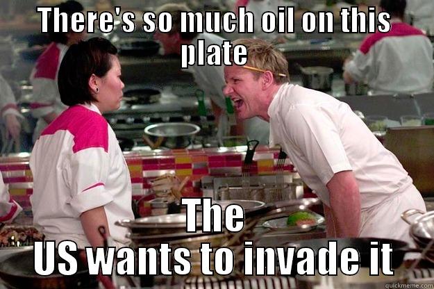 Too Much Oil! - THERE'S SO MUCH OIL ON THIS PLATE THE US WANTS TO INVADE IT Gordon Ramsay