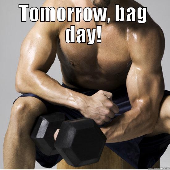 TOMORROW, BAG DAY!  Misc