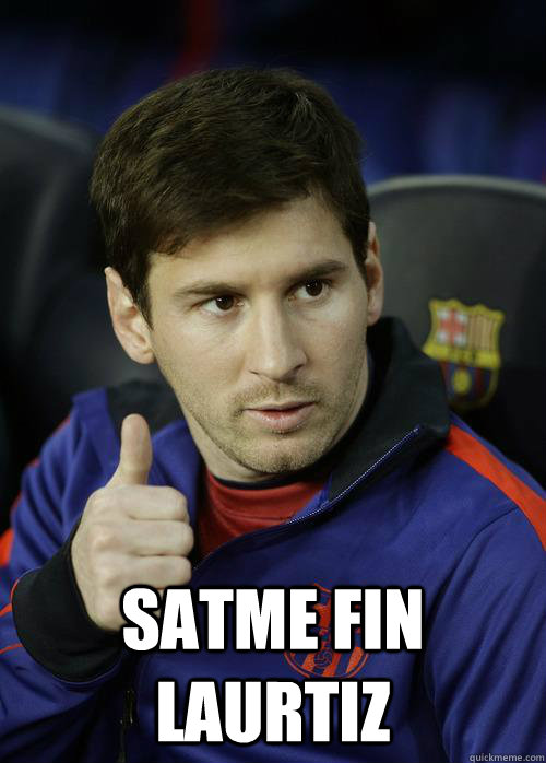  Satme fin Laurtiz  Messi