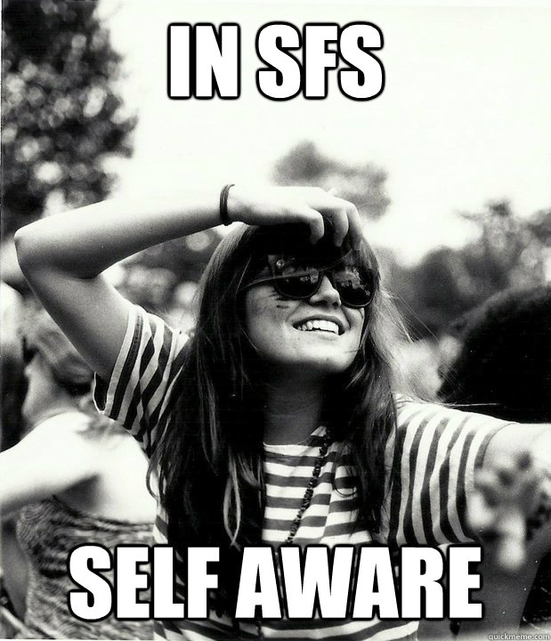 in sfs self aware  Georgetown Hipster