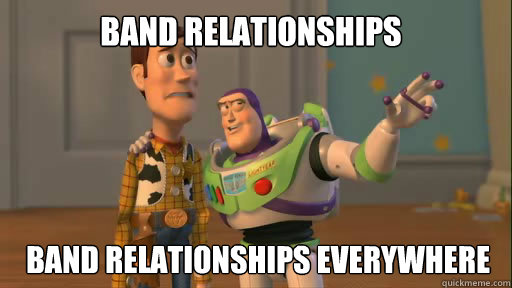 Band Relationships Band relationships Everywhere  Everywhere