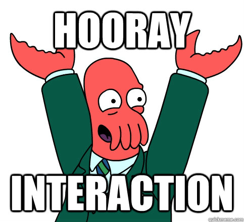 Hooray Interaction - Hooray Interaction  hooray zoidberg on school