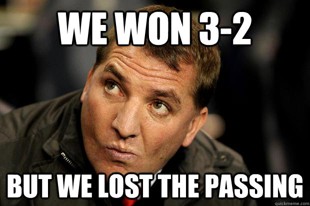 We won 3-2 But we lost the passing - We won 3-2 But we lost the passing  Misc