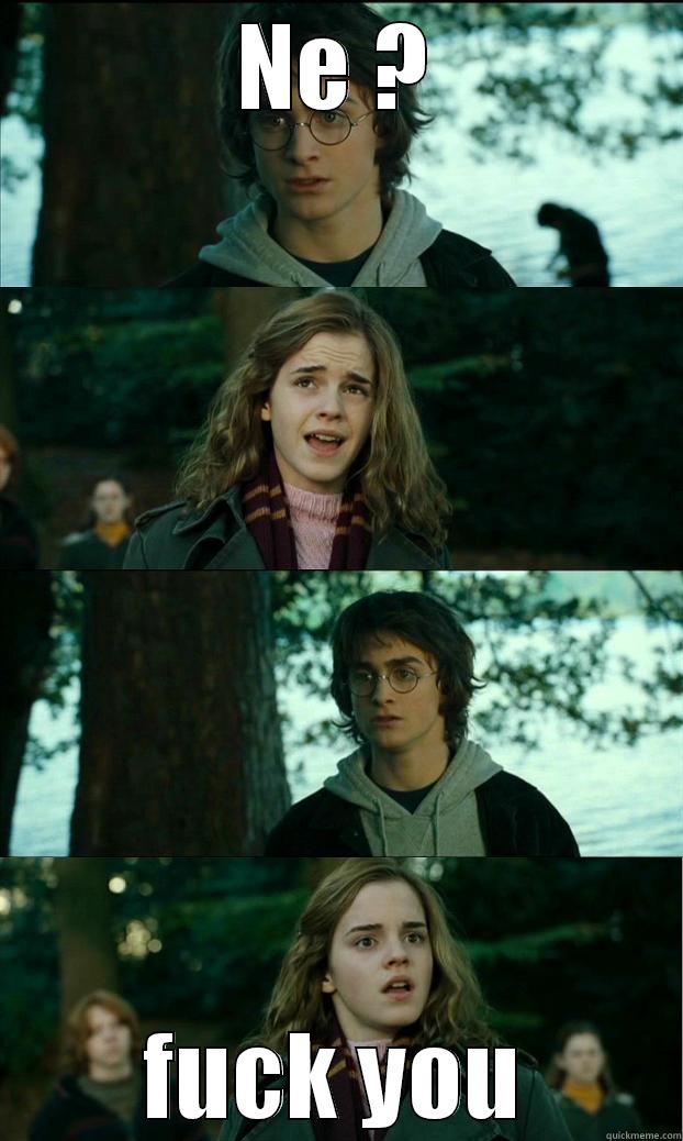 NE ? FUCK YOU Horny Harry