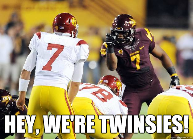  Hey, we're twinsies! -  Hey, we're twinsies!  Things Not Said by Vontaze Burfict