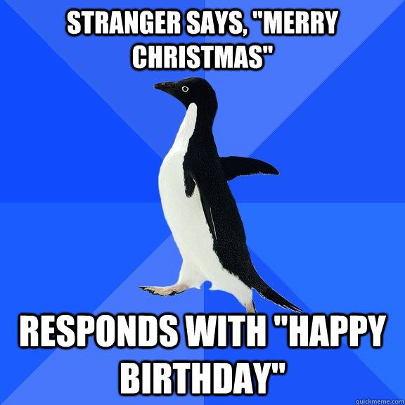 stranger says, 