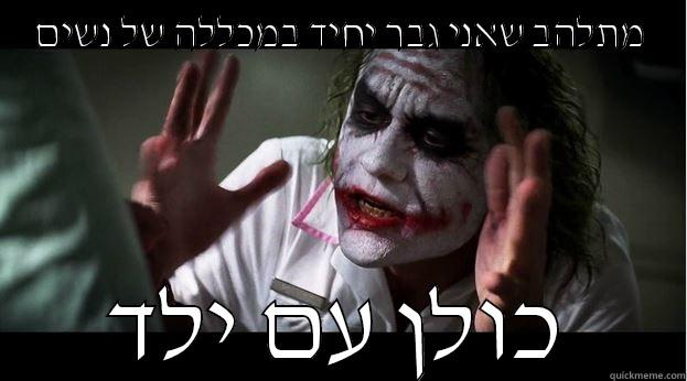 מתלהב שאני גבר יחיד במכללה של נשים כולן עם ילד Joker Mind Loss