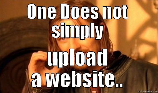 cailte site - ONE DOES NOT SIMPLY UPLOAD A WEBSITE.. Boromir