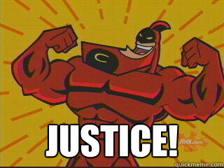  JUSTICE! -  JUSTICE!  Crimson Chin