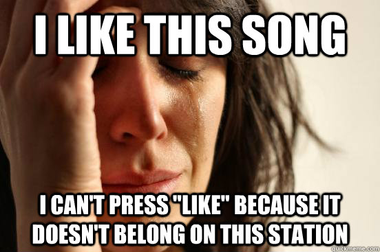 I like this song I can't press 