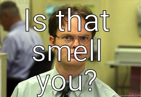 What's whiffin - IS THAT SMELL YOU? Schrute